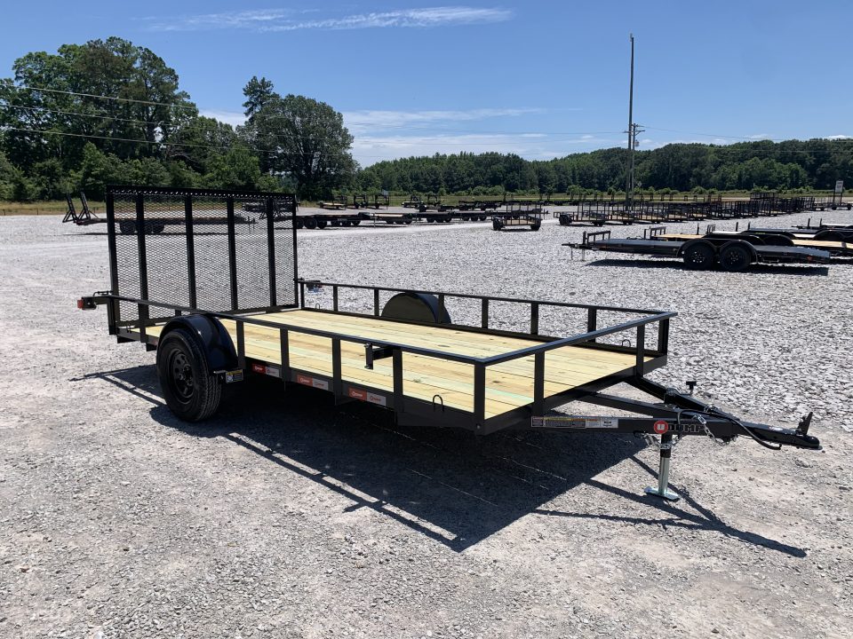 New 2026 U-Dump 714USAGW 7X14 UTILITY TRAILER SINGLE AXLE