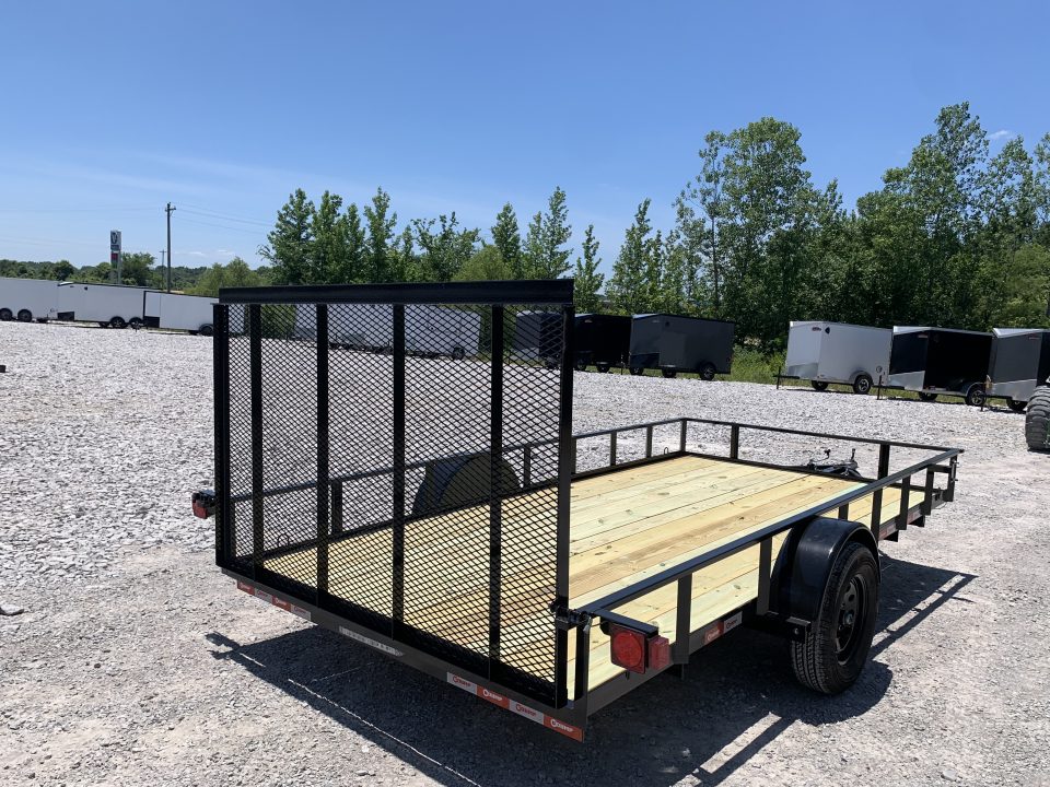 New 2026 U-Dump 714USAGW 7X14 UTILITY TRAILER SINGLE AXLE