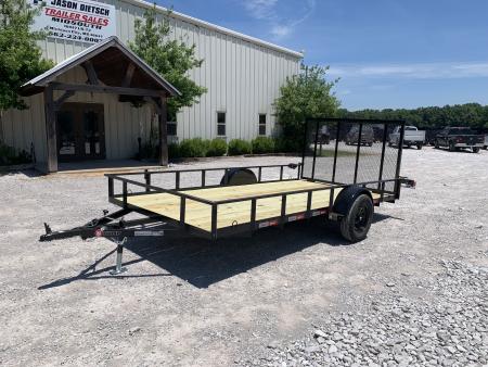 New 2026 U-Dump 714USAGW 7X14 UTILITY TRAILER SINGLE AXLE
