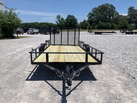 New 2026 U-Dump 714USAGW 7X14 UTILITY TRAILER SINGLE AXLE