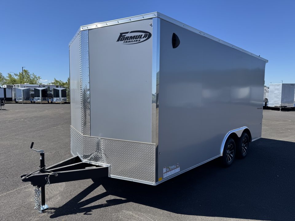 New 2026 Formula Traverse 8.5x16 Enclosed Car Hauler w/ Upgrades 7K GVWR