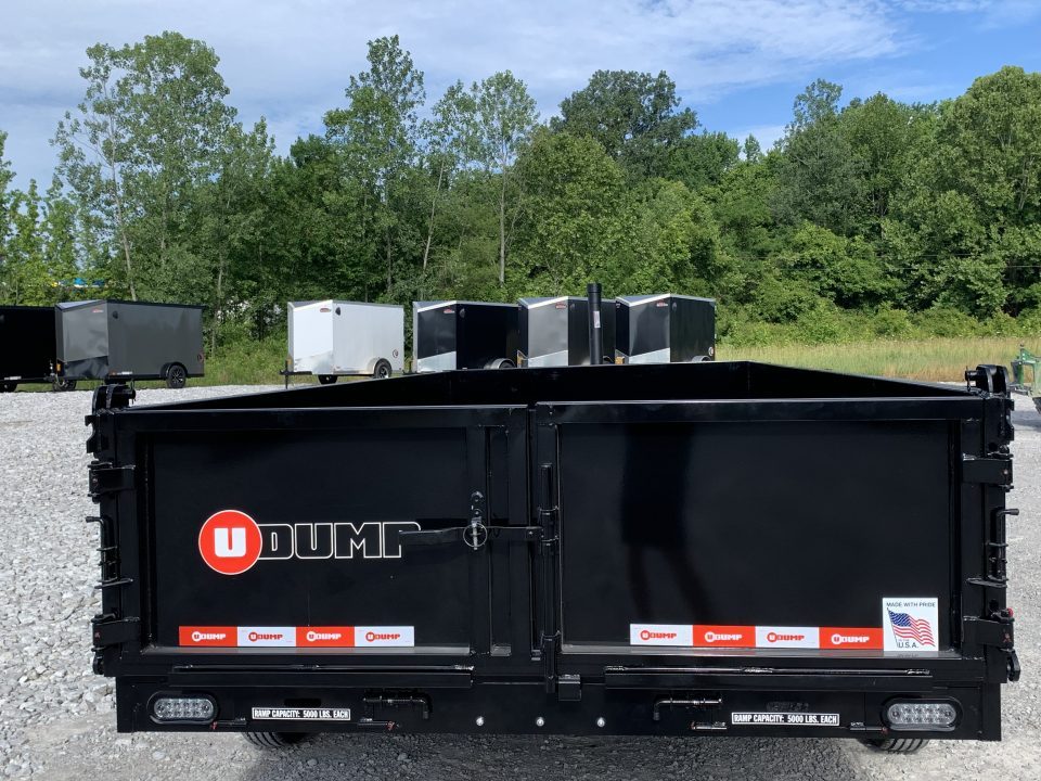 New 2026 U-Dump 83"X16'X25" DUMP TRAILER 14K TELE I-BEAM