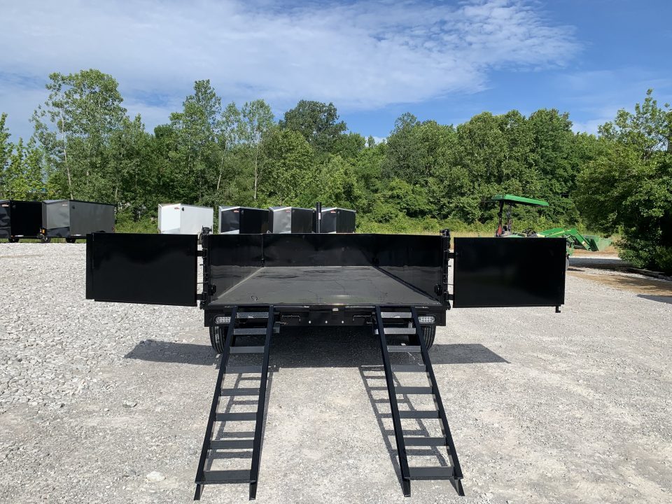 New 2026 U-Dump 83"X16'X25" DUMP TRAILER 14K TELE I-BEAM