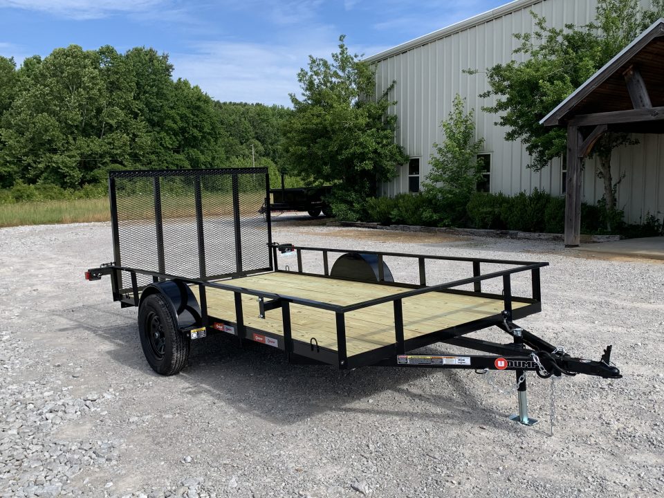 New 2026 U-Dump 612USAGW 6X12 UTILITY TRAILER SINGLE AXLE
