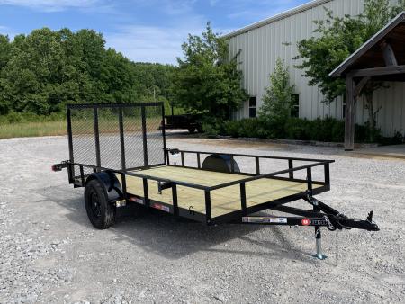 New 2026 U-Dump 612USAGW 6X12 UTILITY TRAILER SINGLE AXLE