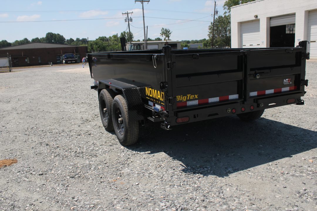 New 2027 Big Tex Trailers 7x14 14LX 14K Dump w/ Slide-In Ramps Dump Trailer
