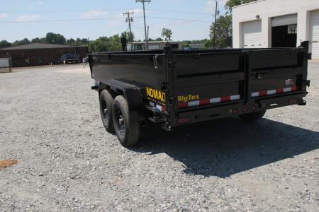 New 2027 Big Tex Trailers 7x14 14LX 14K Dump w/ Slide-In Ramps Dump Trailer