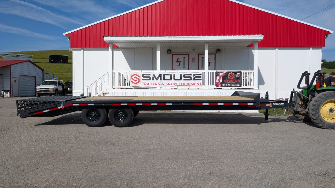 New 2026 Belmont 20+4 Deckover Tagalong w/ Full Width Wedge Ramps