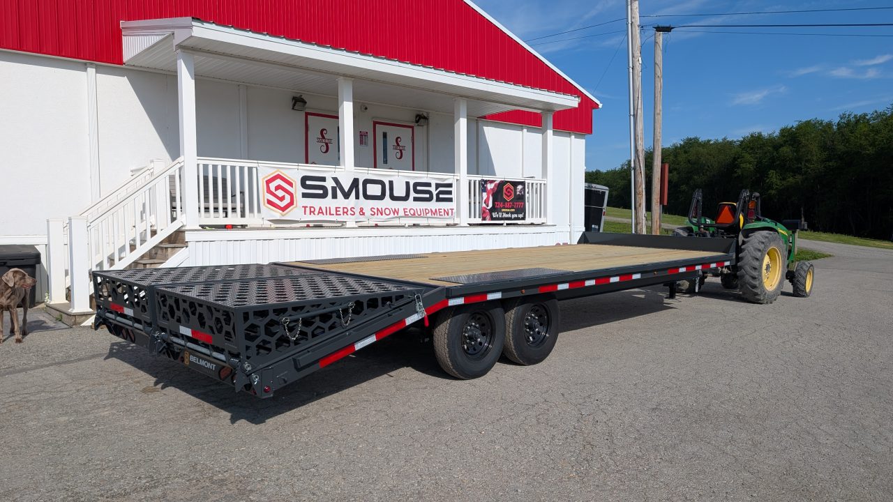 New 2026 Belmont 20+4 Deckover Tagalong w/ Full Width Wedge Ramps