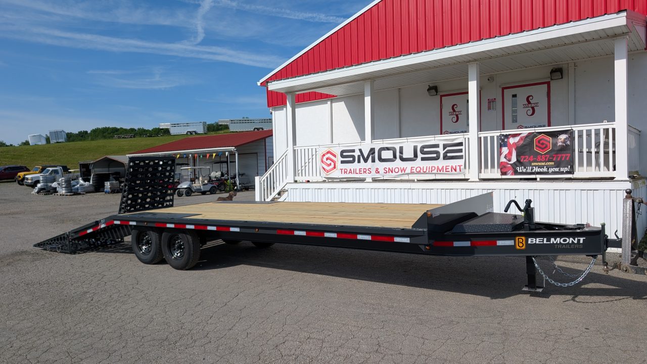 New 2026 Belmont 20+4 Deckover Tagalong w/ Full Width Wedge Ramps
