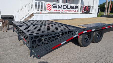 New 2026 Belmont 20+4 Deckover Tagalong w/ Full Width Wedge Ramps