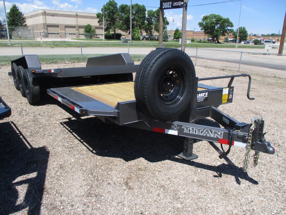 New 2026 Titan Trailer TILT BED Tilt Trailer