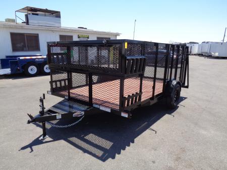 New 2026 Trailblazer * SUSA 7x12 * 7x12Ft Single Axle Landscape Trailer