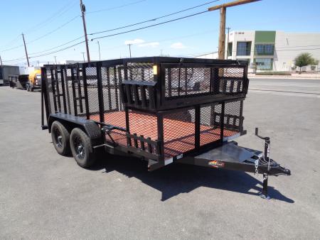 New 2026 Trailblazer * SUTA 77X12 * 6.5x12 Tandem Axle 7k Landscape Trailer