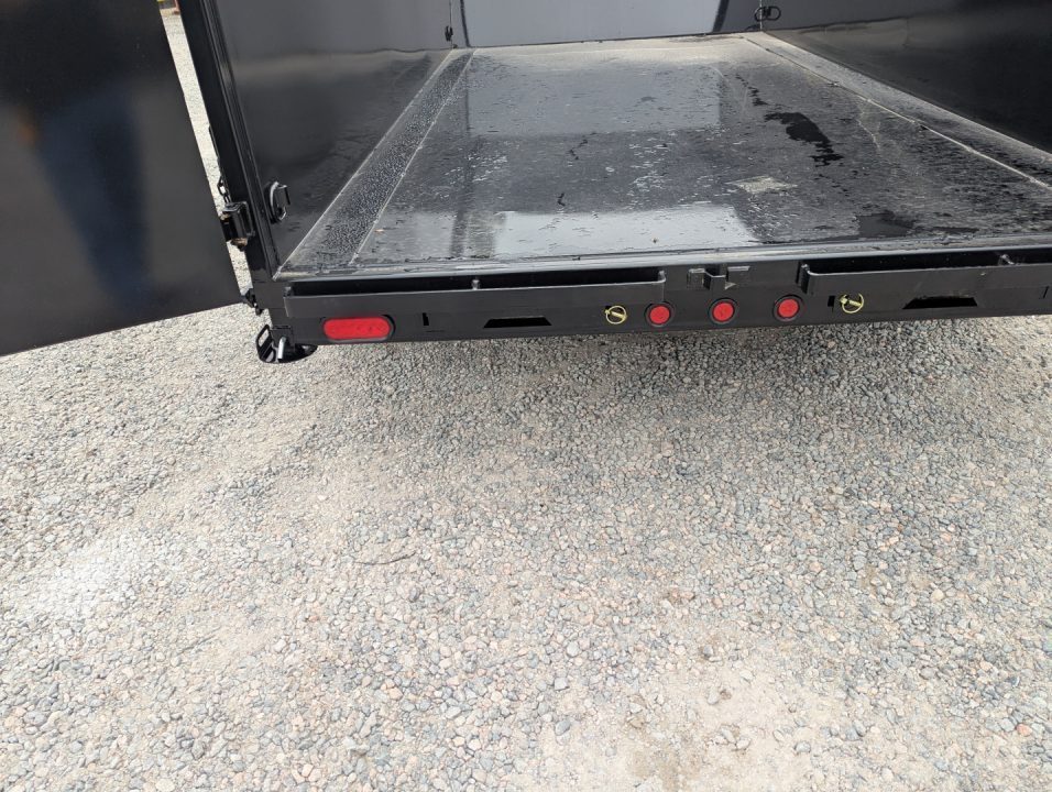 New 2027 Big Tex Trailers 7x16 TD Heavy Duty 15.4K Telescopic Dump w/ Slide-In Ramps & 4' Sides Dump Trailer