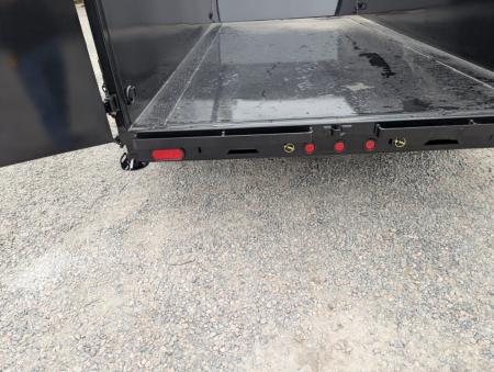 New 2027 Big Tex Trailers 7x16 TD Heavy Duty 15.4K Telescopic Dump w/ Slide-In Ramps & 4' Sides Dump Trailer