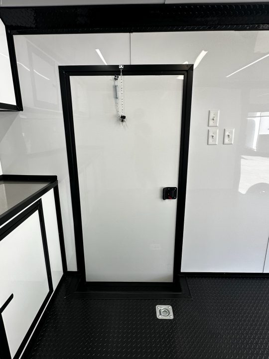 New 2026 Luxe 8.5x24 Race Trailer - Finished Interior- 5200LB Torsion - Full Escape Door-Removable Fender