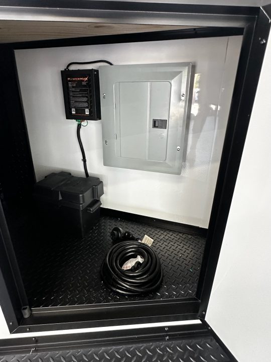 New 2026 Luxe 8.5x24 Race Trailer - Finished Interior- 5200LB Torsion - Full Escape Door-Removable Fender