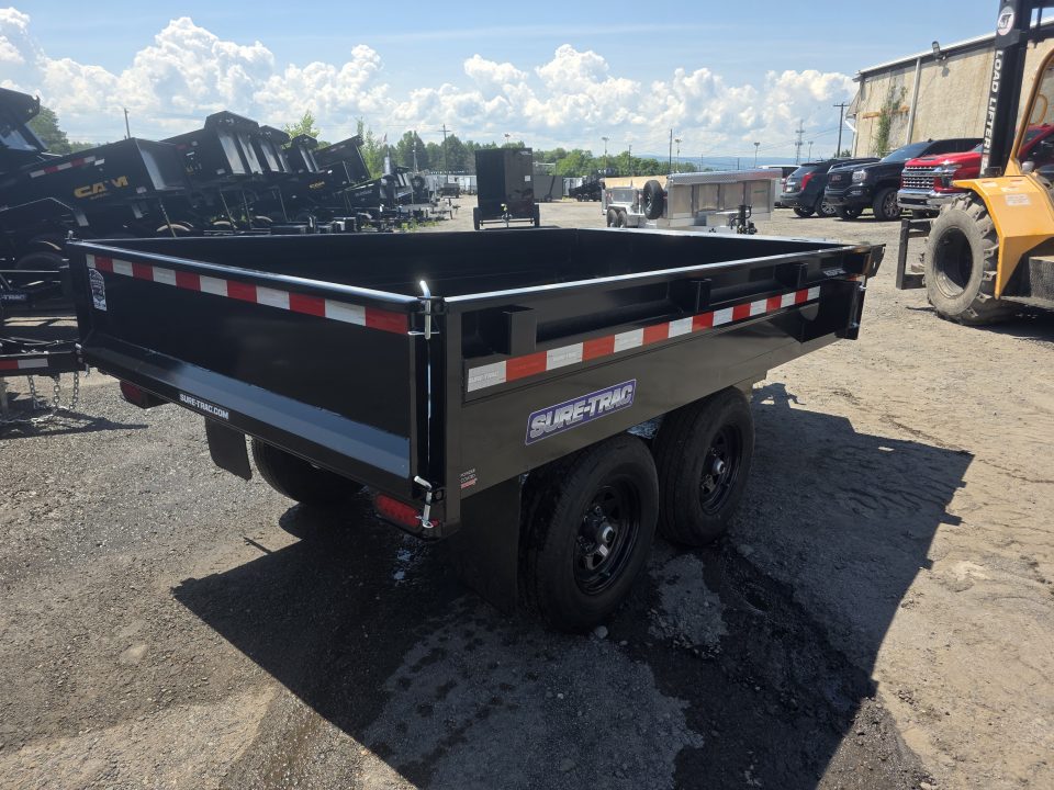 New 2026 Sure-Trac 6X10 10K DECKOVER Dump Trailer