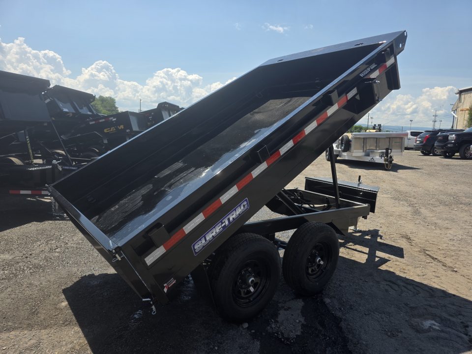 New 2026 Sure-Trac 6X10 10K DECKOVER Dump Trailer