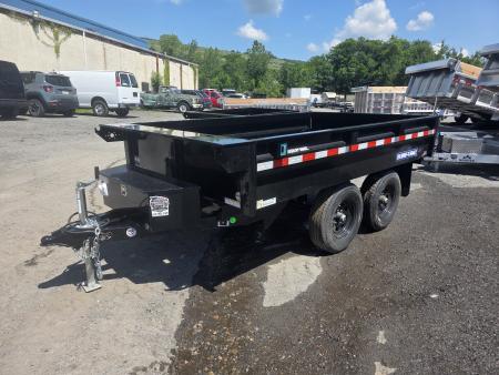 New 2026 Sure-Trac 6X10 10K DECKOVER Dump Trailer