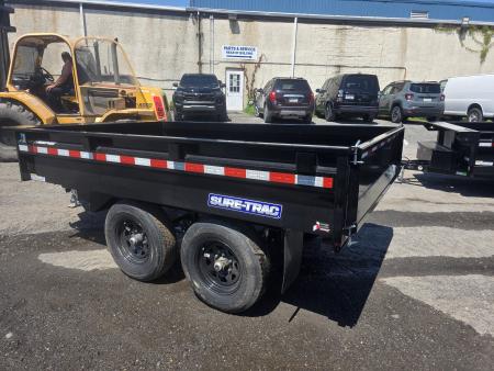 New 2026 Sure-Trac 6X10 10K DECKOVER Dump Trailer