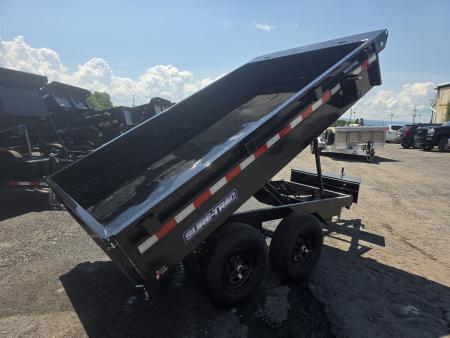 New 2026 Sure-Trac 6X10 10K DECKOVER Dump Trailer