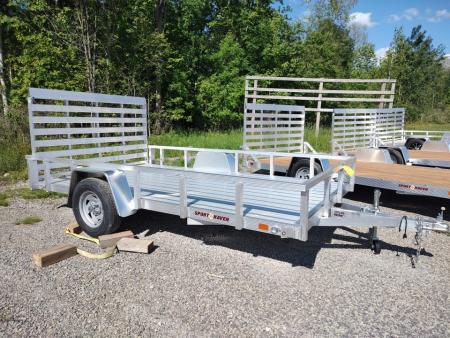 New 2026 Sport Haven 7x12D Aluminum Express Utility Trailer