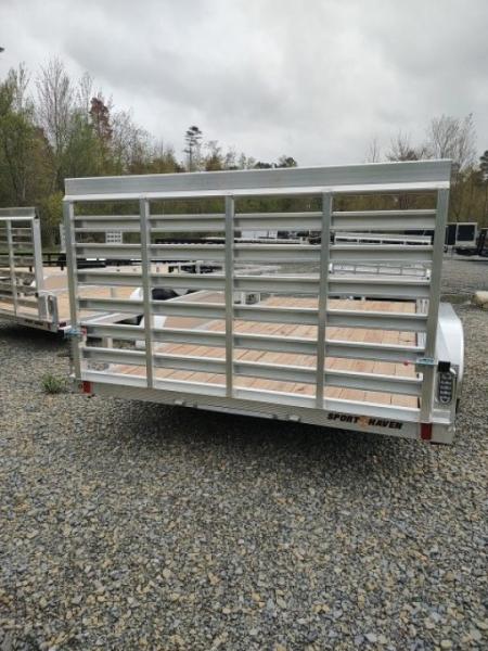 New 2026 Sport Haven AUT714T- Tandem Axle Tube Top Utility Trailer