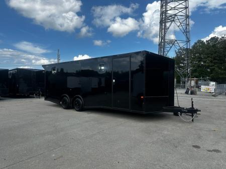 New 2026 Rock Solid Cargo 8.5x24 Interior-Race Trailer- Finished Interior- 5200lb Torsion Axle