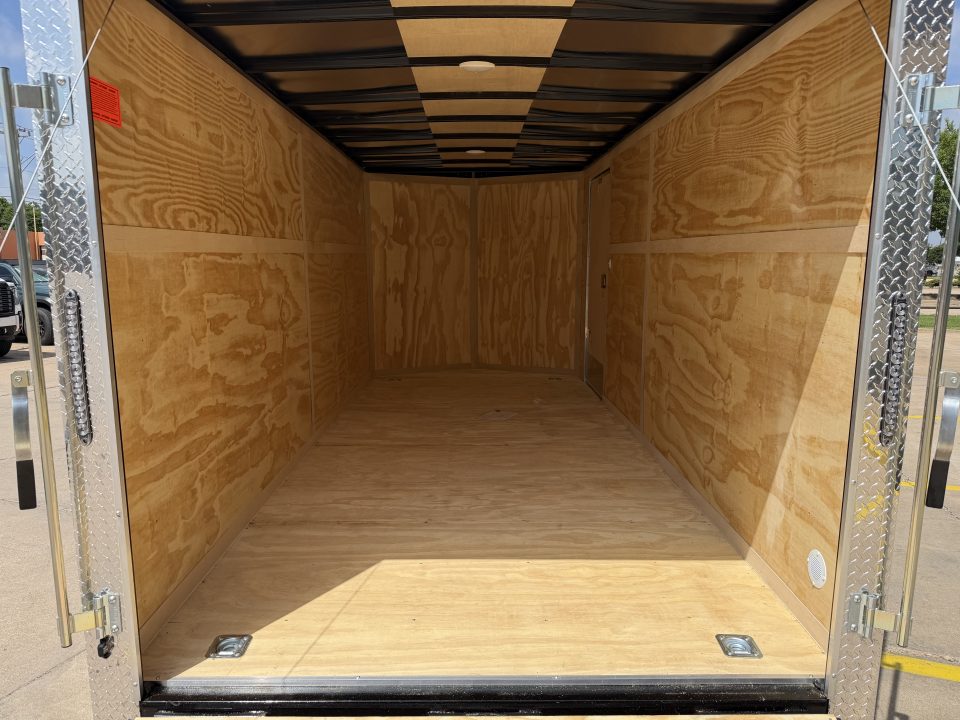New #056056 2026 FOREST RIVER TA2 7 X 16 TANDEM AXLE 7K ENCLOSED W/ REAR RAMP DOOR