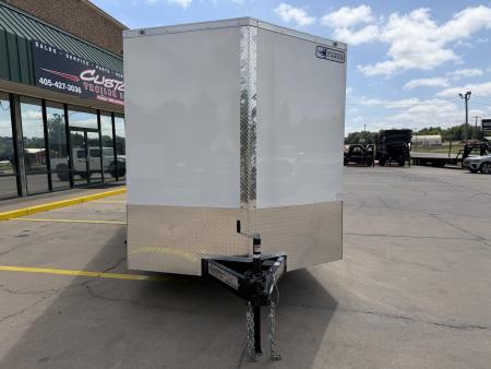 New #056056 2026 FOREST RIVER TA2 7 X 16 TANDEM AXLE 7K ENCLOSED W/ REAR RAMP DOOR