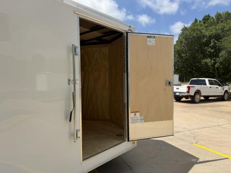 New #056056 2026 FOREST RIVER TA2 7 X 16 TANDEM AXLE 7K ENCLOSED W/ REAR RAMP DOOR