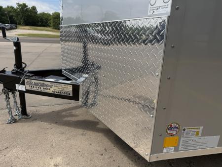 New #056387 2027 FOREST RIVER TA2 7 X 16 TANDEM AXLE 7K ENCLOSED W/ REAR RAMP DOOR