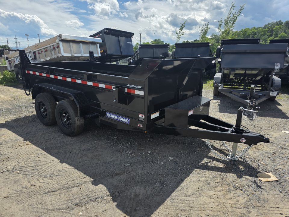 New 2026 Sure-Trac 6X12 10K - RAMPS Dump Trailer