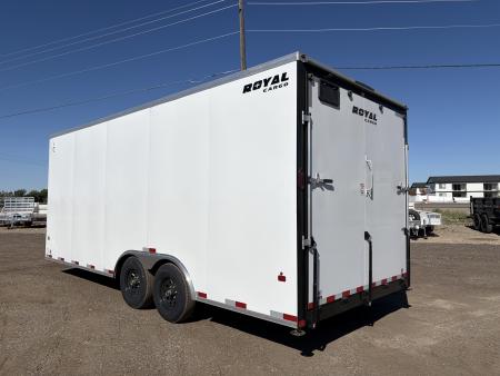New 2026 Southland Royal 8X20+2 V-Nose 10K Auto Carrier Cargo Trailer