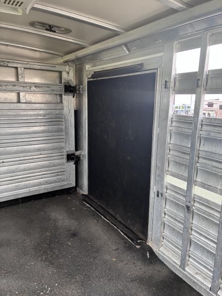 Used 2015 Cimarron 28' x 8' Stierwalt Signature Series Stock / Stock Combo Trailer