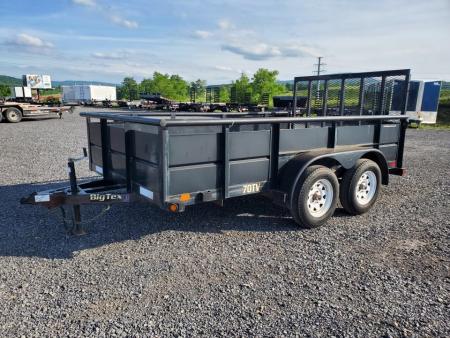 Used 2015 Big Tex Trailers 70TV Utility Trailer / 7000 GVWR / 7'x12'