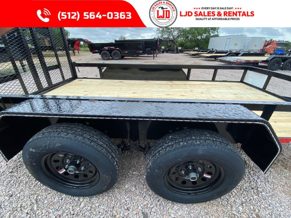 New 2026 Lacosta 6 x 12 - Utility Trailer - TA - GATE