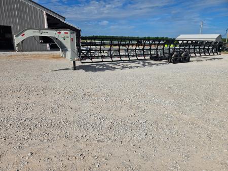 Used 2025 Silver Armor 43' DUAL RAIL HAY TRAILER W/HYDROJACK & 10K AXLES