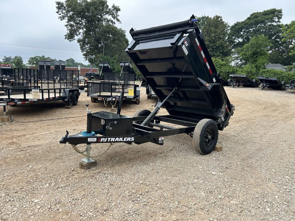 New 2027 PJ Trailers 5x8 SA (D5) 5K Dump Trailer