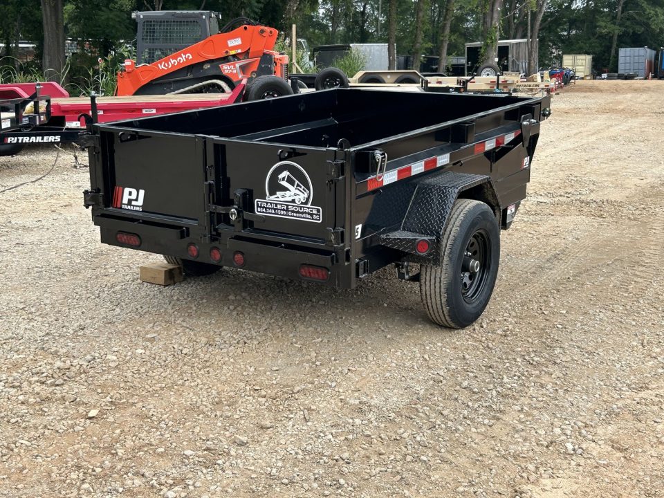 New 2027 PJ Trailers 5x8 SA (D5) 5K Dump Trailer