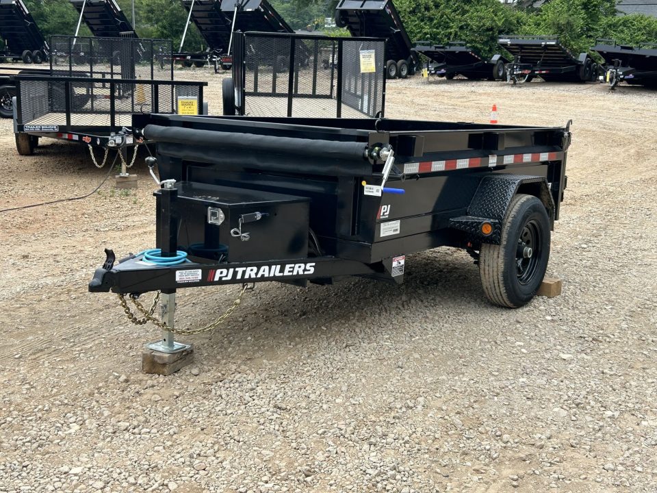 New 2027 PJ Trailers 5x8 SA (D5) 5K Dump Trailer