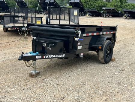 New 2027 PJ Trailers 5x8 SA (D5) 5K Dump Trailer