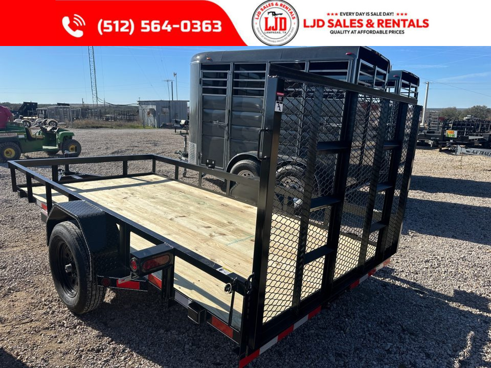 New 2026 Lacosta Trailers - 6 x 12 - Utility Trailer - SA - GATE