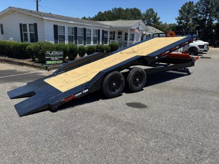 New 2026 RawMaxx FYH 102X24 LOW PRO 16K GVWR FULL POWER Tilt Trailer