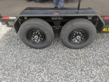 New 2027 Big Tex Trailers 7x14 14LX 14K DumpTrailer w/ Slide-In Ramps and 4FT sides