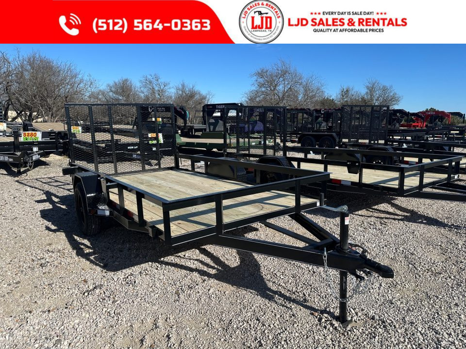 New 2026 Lacosta Trailers - 6 x 12 - Utility Trailer - SA - GATE