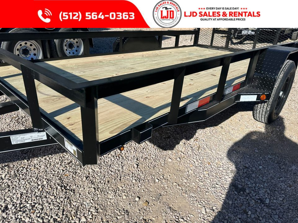 New 2026 Lacosta Trailers - 6 x 12 - Utility Trailer - SA - GATE