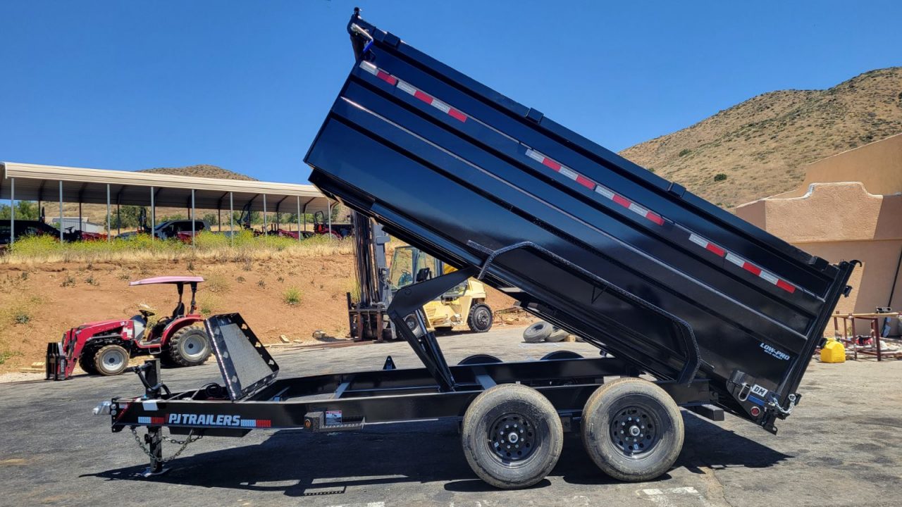 New 2026 PJ Trailers DM14283-4 Dump Trailer